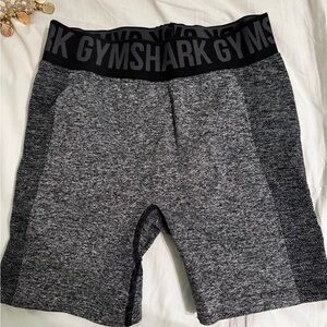 Gymshark black and grey flex shorts
